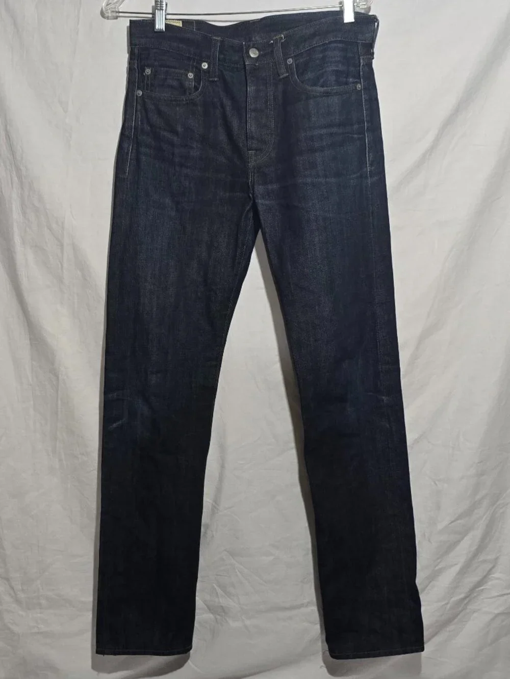 J.Crew Style 770 Slim Straight Kaihara Japanese Selvedge Denim Jeans Blue 29x32*